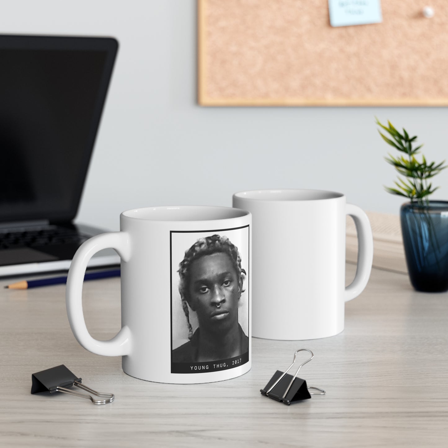 Young Thug, 2017 Rapper Mugshot Mug