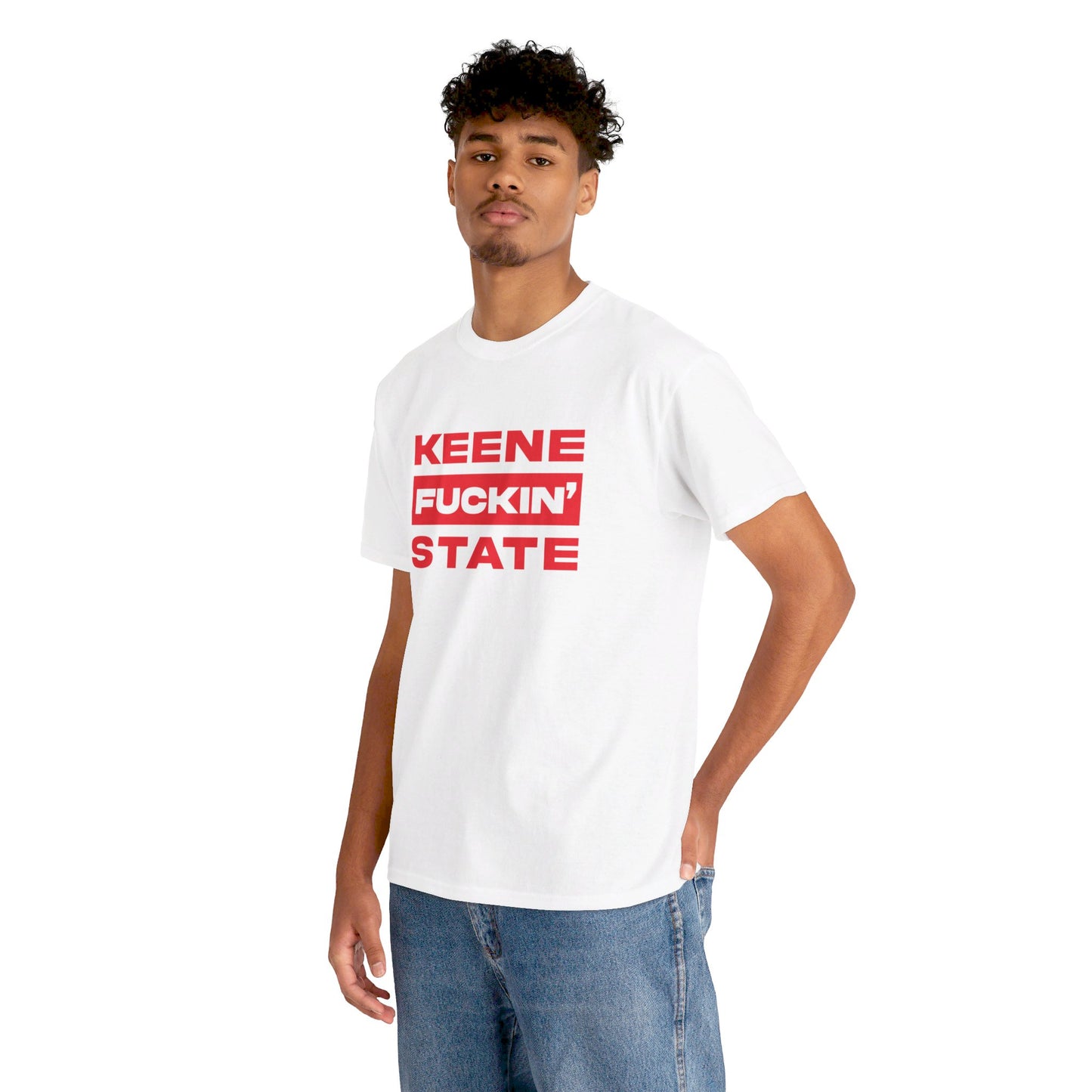 Keene F*ckin State - College Drip Tee