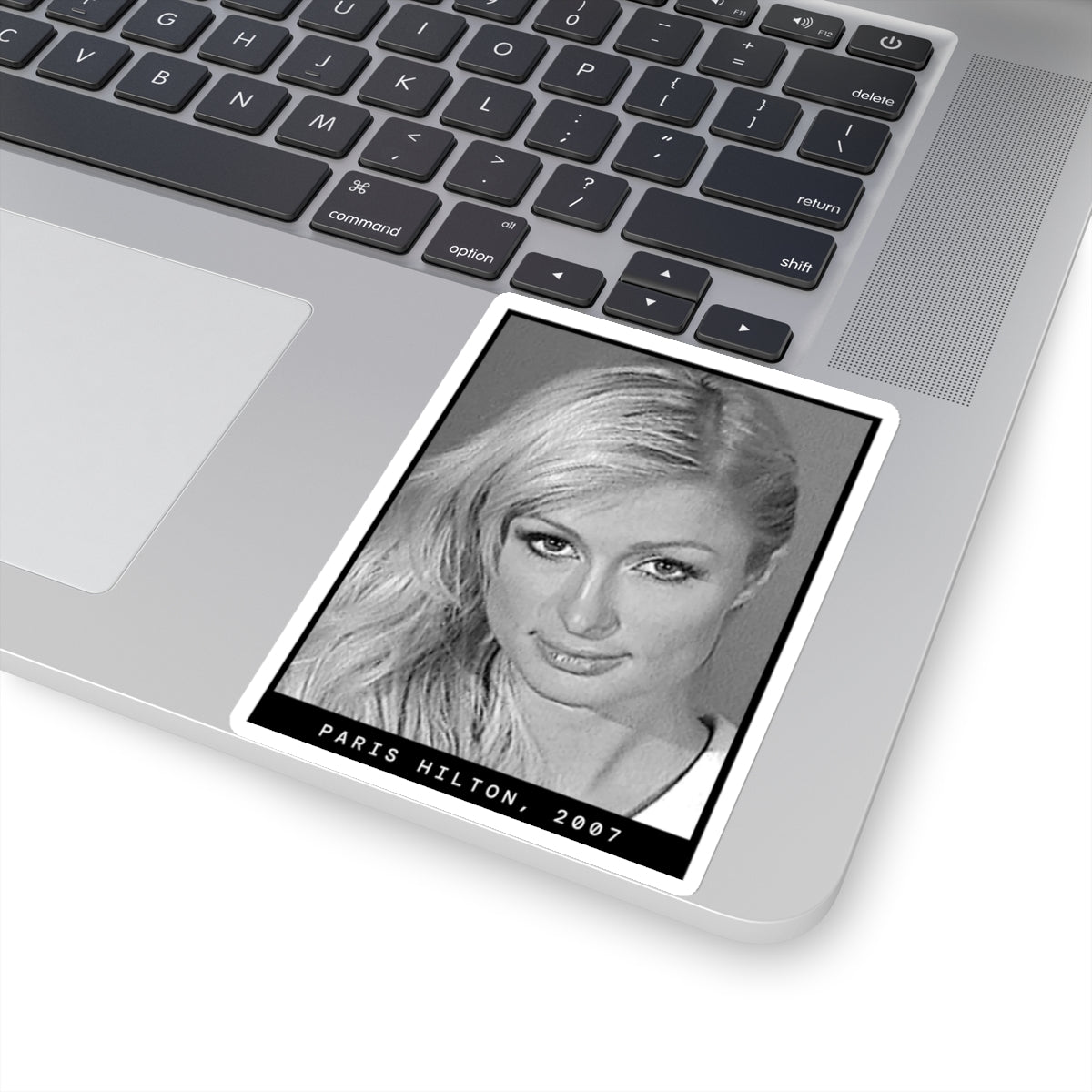 Paris Hilton, 2007 Celebrity Mugshot Sticker