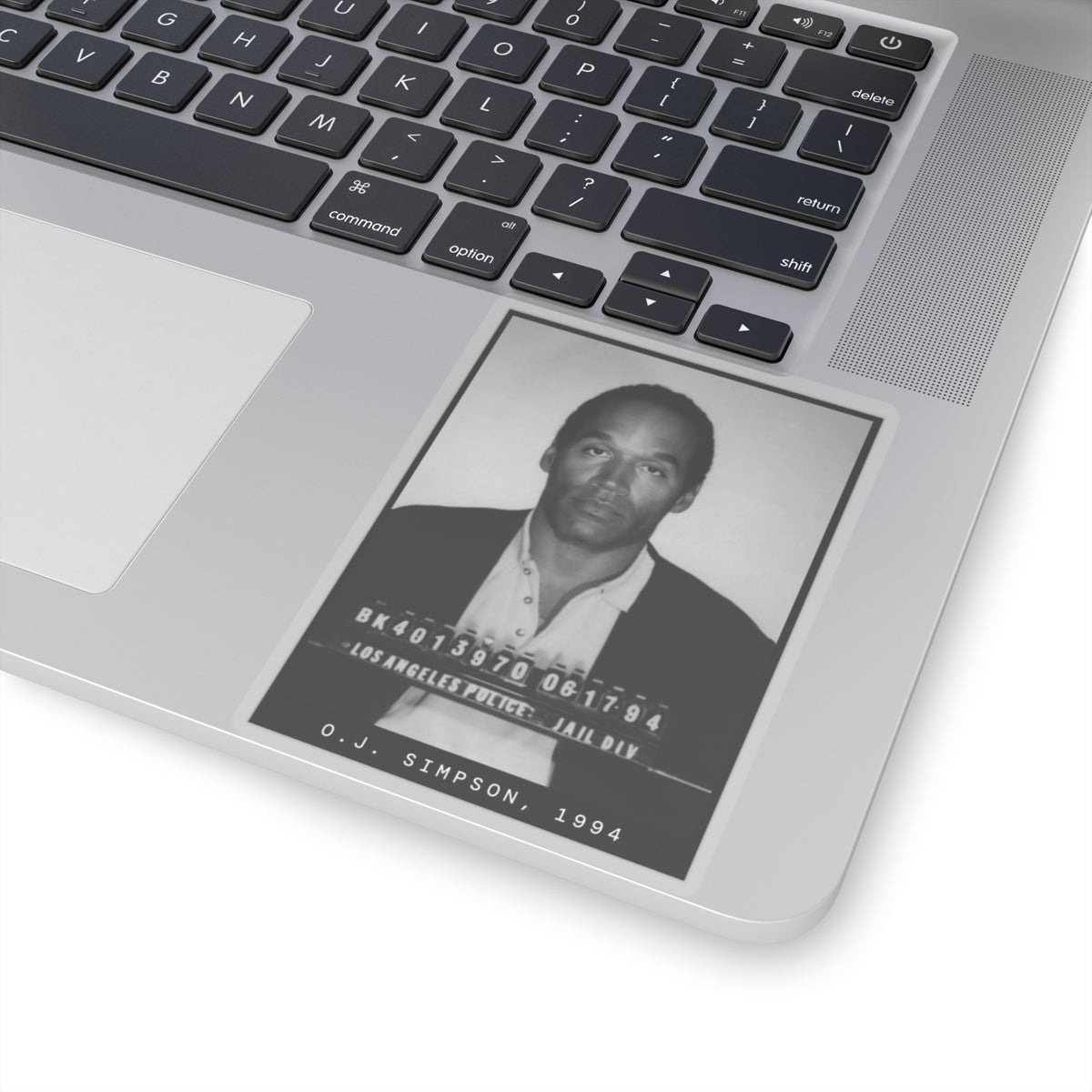 O.J. Simpson, 1994 Mugshot Sticker