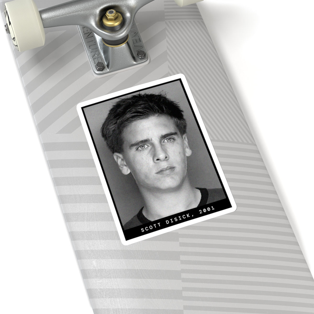 Scott Disick, 2001 Celebrity Mugshot Sticker