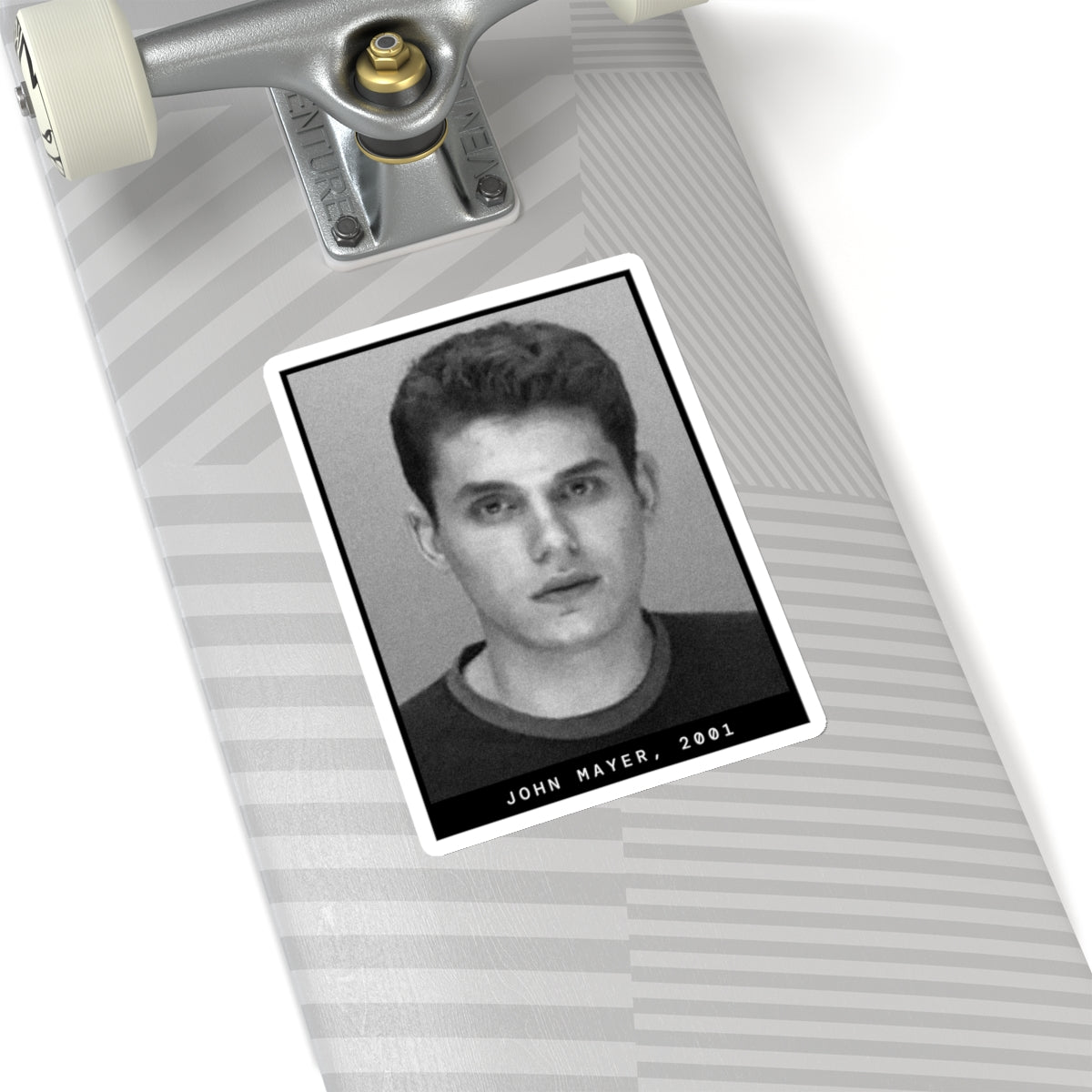 John Mayer, 2001 Singer Mugshot Sticker