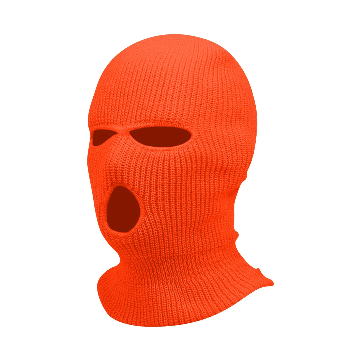 Hyper Orange Skimask Balaclava