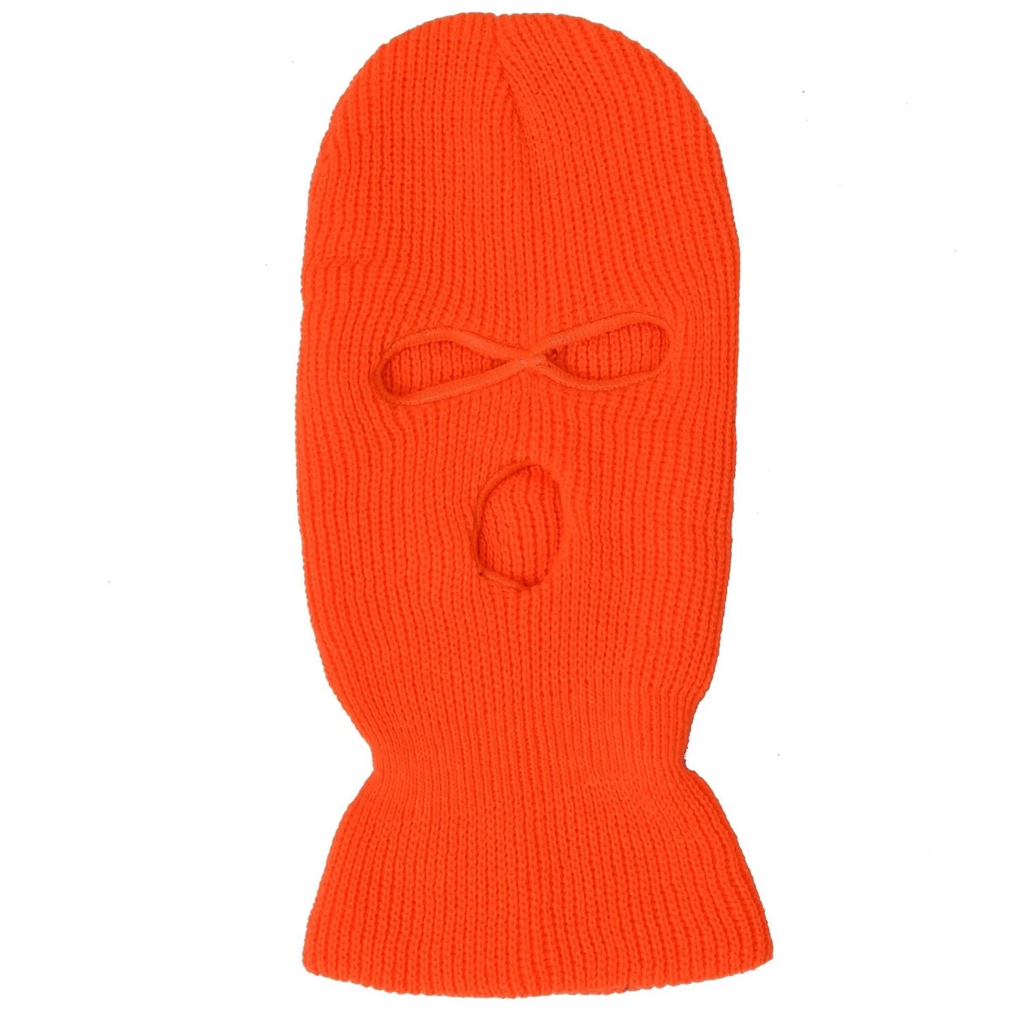 Hyper Orange Skimask Balaclava